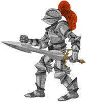 Kaz_Creations Medieval Knight - 免费PNG