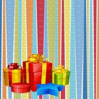 multicolore image encre bon anniversaire color effet cadeaux rayures edited by me - Free PNG
