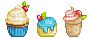 cupcake - Bezmaksas animēts GIF