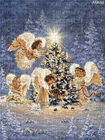 winter angels christmas - GIF เคลื่อนไหวฟรี