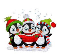 Winter, Pinguine - PNG gratuit