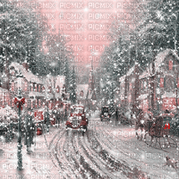 kikkapink winter vintage background christmas - Gratis geanimeerde GIF