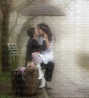 couple in rain bp - png grátis