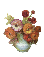 Blumen, bunt, Krug - GIF animate gratis