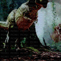 dinosaurs bg gif - GIF animado gratis