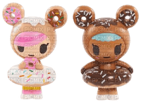 Donutella and friend - gratis png