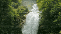 cascada de agua - Ingyenes animált GIF