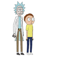 rick and morty - PNG gratuit