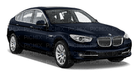 Imperial Blue BMW ActiveHybrid 5 2013 Car - 免费PNG