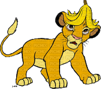 lion king - Бесплатный анимированный гифка