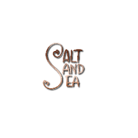 salt and sea dolceluna brown quote png - png grátis