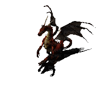 Dragon Shadow - Δωρεάν κινούμενο GIF