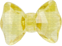 yellow bow gem - PNG gratuit