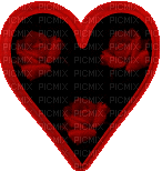 3d rose heart - GIF animate gratis