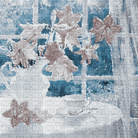 soave background animated flowers spring  lilies - GIF animado gratis