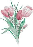 soave deco flowers spring tulips bouquet pink - bezmaksas png