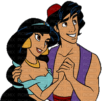 jasmine Aladdin - GIF animé gratuit