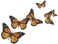 Kaz_Creations Deco Butterflies Butterfly Colours - PNG gratuit