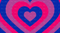 bisexual heart bg - Nemokamas animacinis gif