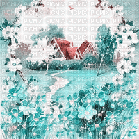 soave background animated spring easter vintage - 免费动画 GIF