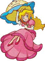 glitter princess peach - Бесплатный анимированный гифка