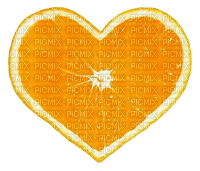 Orange.Fruit.Coeur.Heart.Deco.Victoriabea - PNG gratuit