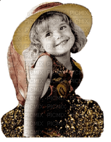 girl-child with hat-minou52 - png ฟรี
