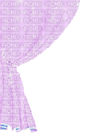 purple drapery - GIF animate gratis