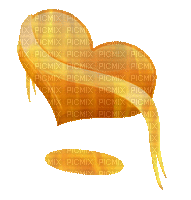 Kaz_Creations Colours Hearts Heart Animated Fire - Gratis animeret GIF