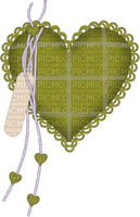 Kaz_Creations Deco Heart Love Hearts Hanging Dangly Things  Colours - Free PNG