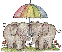 Elefant - Ingyenes animált GIF