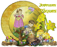 joyeuses Pâques - 無料のアニメーション GIF