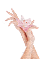 hands flower - 免费PNG