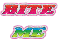 Bite me - Darmowy animowany GIF
