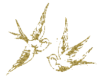 gołąbki złote deko - Ingyenes animált GIF