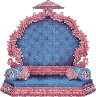 soave Krishna deco india animated pink blue - Free animated GIF