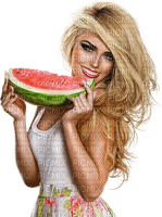 Watermelon  Woman - Bogusia - PNG gratuit