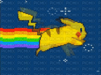 nyan pikachu - 免费动画 GIF