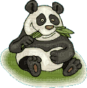 Panda - Bezmaksas animēts GIF