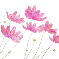 pink flowers Bb2 - gratis png