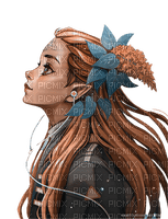 dolceluna girl anime elf - PNG gratuit