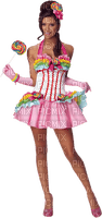 woman with candy by nataliplus - besplatni png