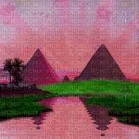 Pink Egypt Background - Zdarma animovaný GIF