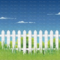 Picket Fence Background - gratis png