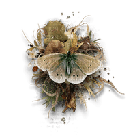 brown butterfly deco Bb2 - png gratis