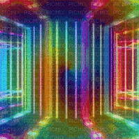 Rainbow Background - Nemokamas animacinis gif