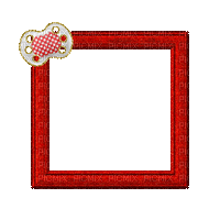 Small Red Frame - Ingyenes animált GIF