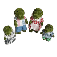 Croc family - Free PNG