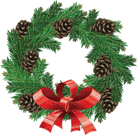 Christmas wreath. Christmas decoration. Leila - δωρεάν png