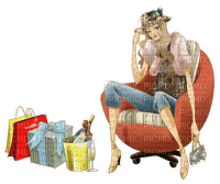 Shopping Woman - Bogusia - gratis png